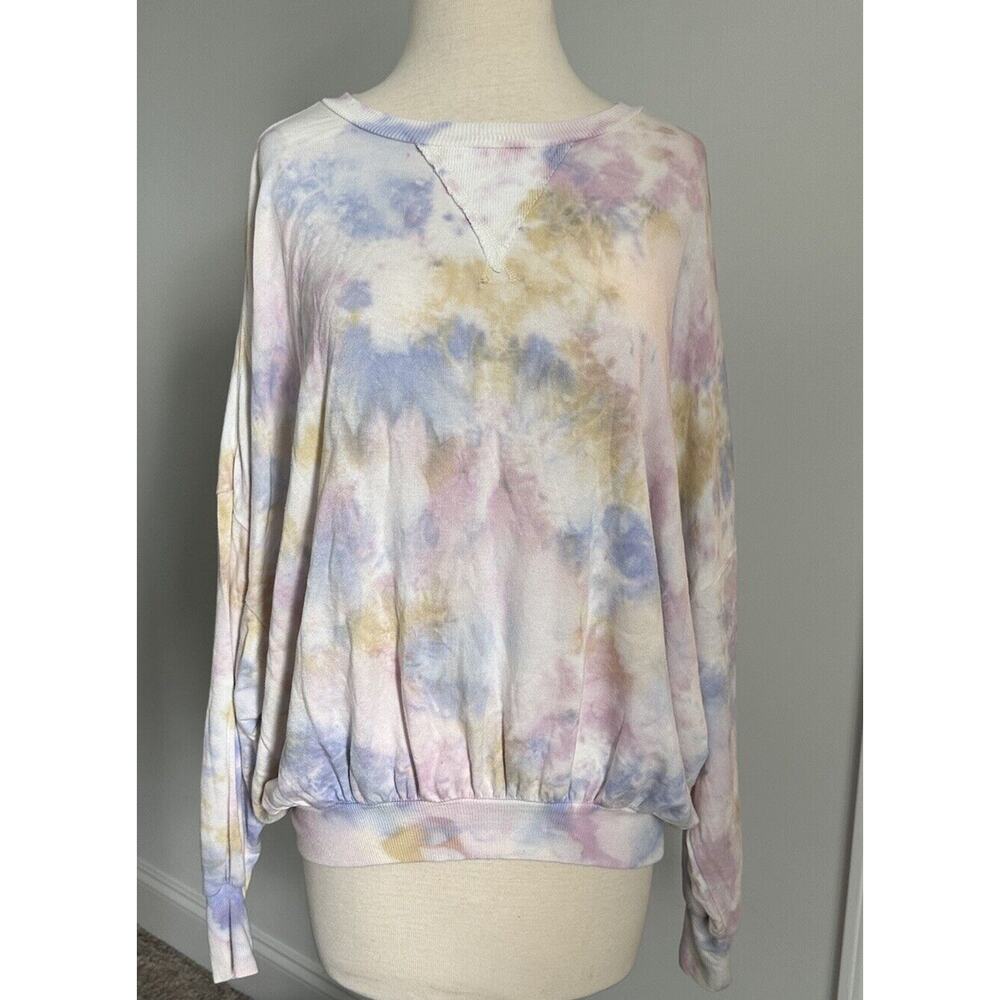 Young Fabulous & Broke Women's XS Sweatshirt Tie-Dye Loungewear